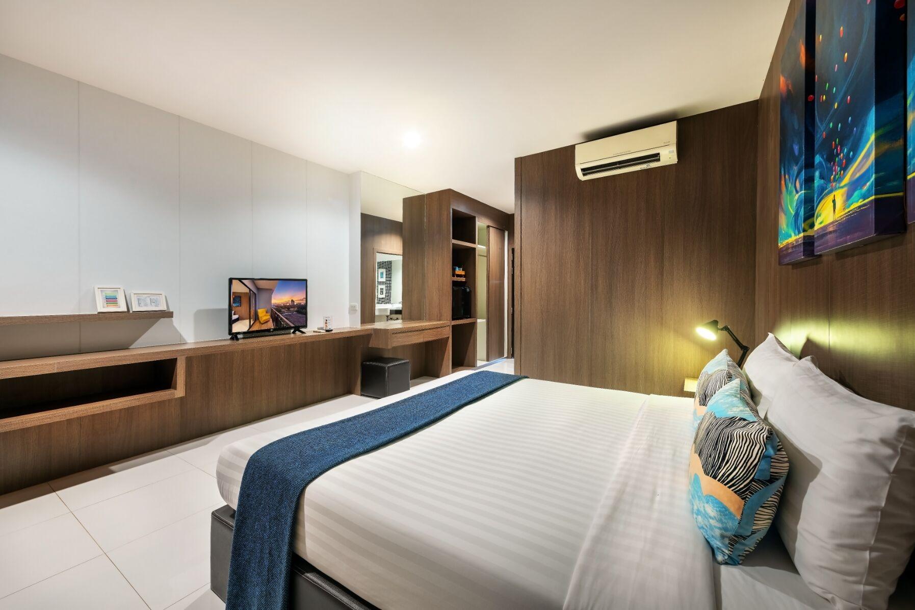 The Wind Hotel Bang Sare Exterior foto