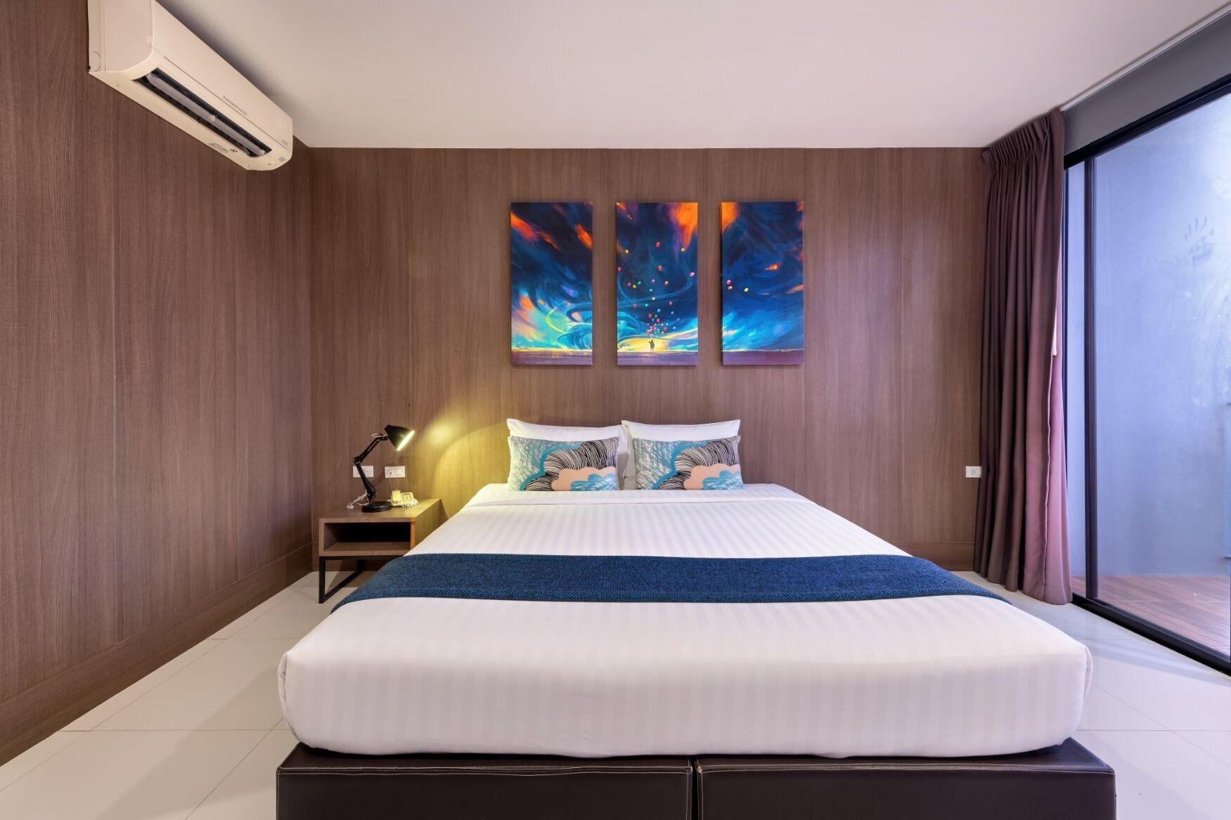 The Wind Hotel Bang Sare Exterior foto